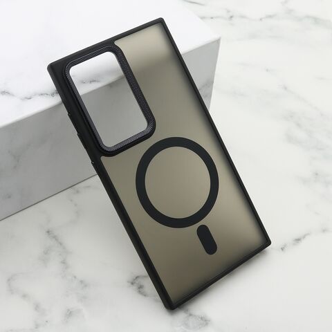 Zastitna maska (futrola) SILKY MAGSAFE II - Samsung S928 Galaxy S24 Ultra 5G crna (MS).