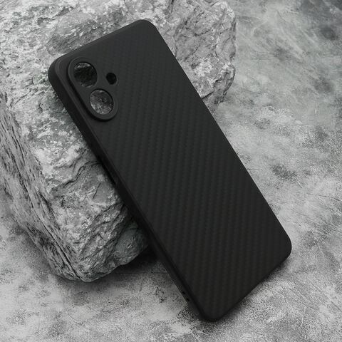 Zastitna silikonska maska (futrola) CARBON LIGHT - Samsung A075F Galaxy A07 crna (MS).
