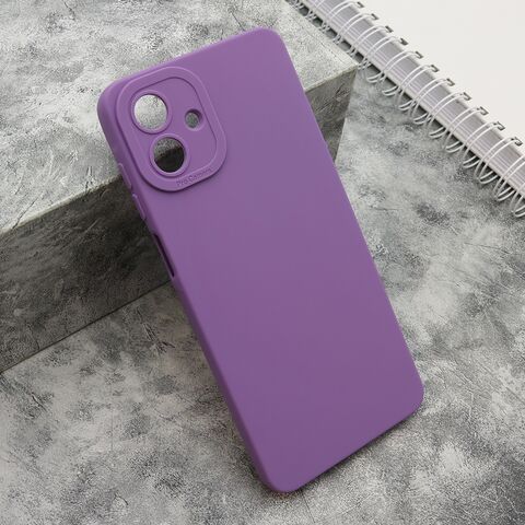 Zastitna silikonska maska (futrola) Pro Camera - Samsung A075F Galaxy A07 ljubicasta (MS).