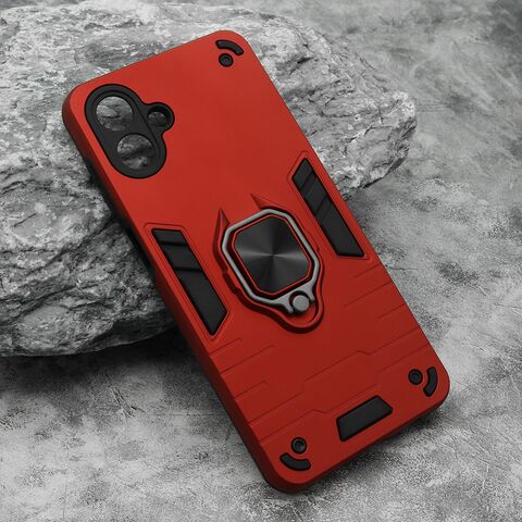 Zastitna maska (futrola) Square ring - Samsung A075F Galaxy A07 crvena (MS).