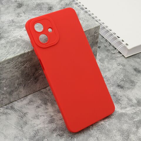 Zastitna silikonska maska (futrola) Pro Camera - Samsung A075F Galaxy A07 crvena (MS).