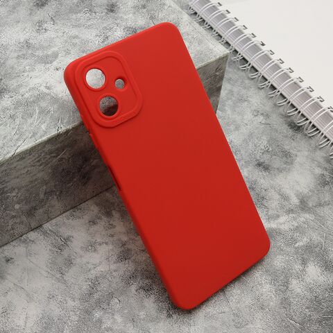 Zastitna silikonska maska (futrola) Pro Camera - Samsung A065F Galaxy A06 crvena (MS).