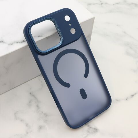 Zastitna maska (futrola) SILKY MagSafe II - iPhone 17 Pro Max (6.9) plava (MS).