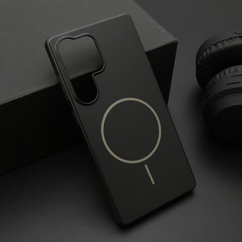 Zastitna maska (futrola) PURE mat MagSafe - Samsung S938 Galaxy S25 Ultra 5G crna (MS).