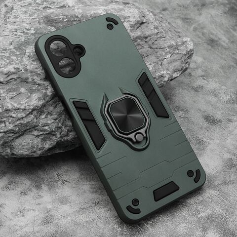 Zastitna maska (futrola) Square ring - Samsung A075F Galaxy A07 zelena (MS).