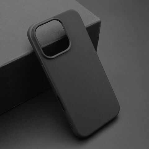 Zastitna ultra tanka (skin) maska / futrola KOLOR - iPhone 16 Pro (6.3) crna (MS).