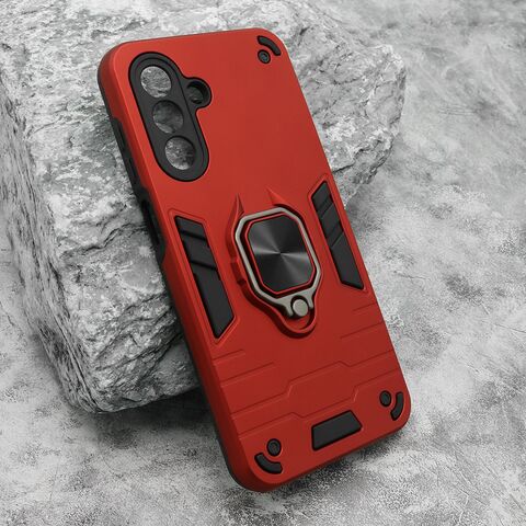 Zastitna maska (futrola) Square ring - Samsung A266 Galaxy A26 5G crvena (MS).