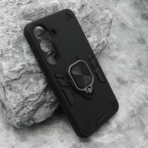 Zastitna maska (futrola) Square ring - Samsung S931 Galaxy S25 5G crna (MS).