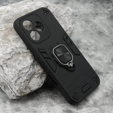 Zastitna maska (futrola) Square ring - Huawei Honor 400 Lite crna (MS).