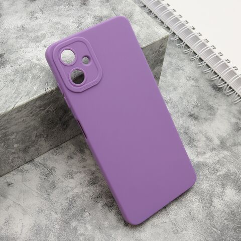 Zastitna silikonska maska (futrola) Pro Camera - Samsung A065F Galaxy A06 ljubicasta (MS).