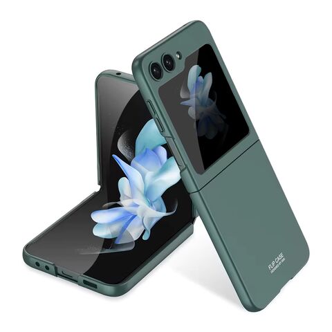 Zastitna maska (futrola) SMOOTH - Samsung F741B/F761B Galaxy Z Flip 6 5G/Z Flip 7 FE 5G tamno zelena (GKK case) (MS).