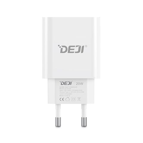 Kuciste punjaca DEJI DJ-A109 20W PD Type C beli (MS).