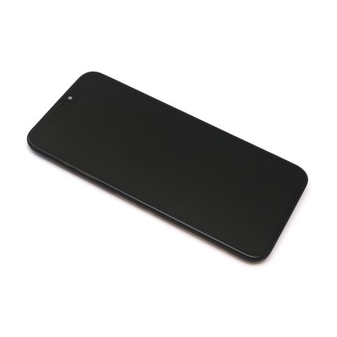 LCD displej (ekran) - Iphone XR + Touch screen APLONG Incell HD crni (MS).