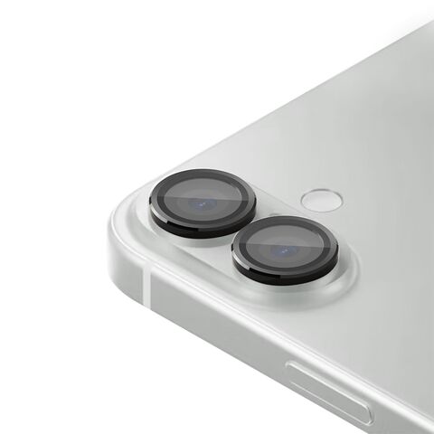 Zastita - kameru RING za iPhone 16 (6.1)/16 Plus (6.7) crna (MS).