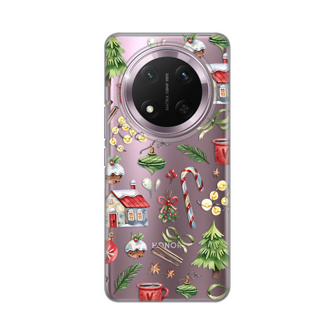 Zastitna ultra tanka (skin) maska / futrola PRINT - Huawei Honor Magic 7 lite Winter Spirit.