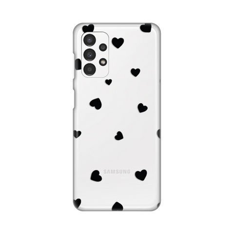 Zastitna ultra tanka (skin) maska / futrola PRINT - Samsung A135 Galaxy A13 4G Hearts.
