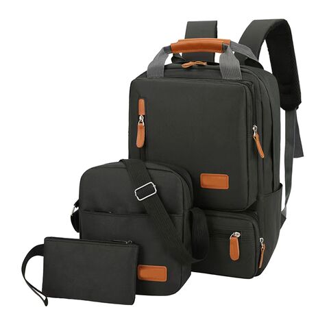 Ranac - laptop BP-07 set 3u1 (ranac i dve torbice) crni (MS).