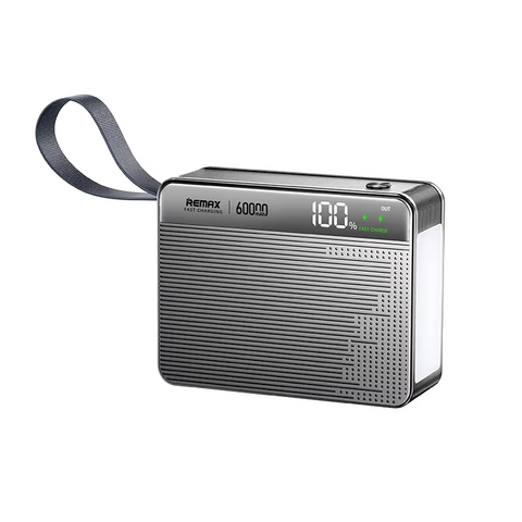 Univerzalna Back Up Baterija prenosiva baterija REMAX FP-5 PD27 60000mAh siva.