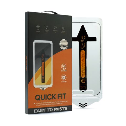 Staklena folija (zastitno kaljeno staklo) za ekran 2.5D QUICK FIT - iPhone 17 Pro (MS).