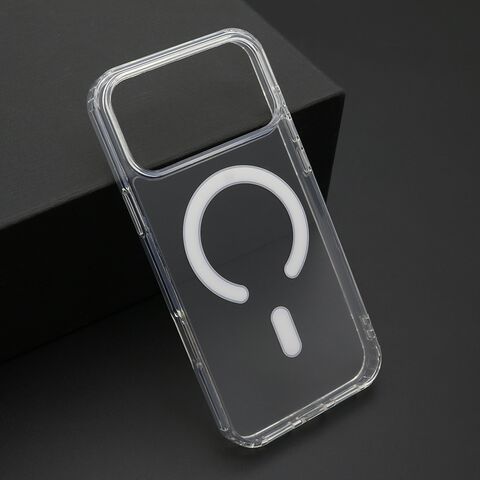 Zastitna maska (futrola) STANDARD MagSafe (sa IC) - iPhone 17 Pro Max (6.9) providna (MS).