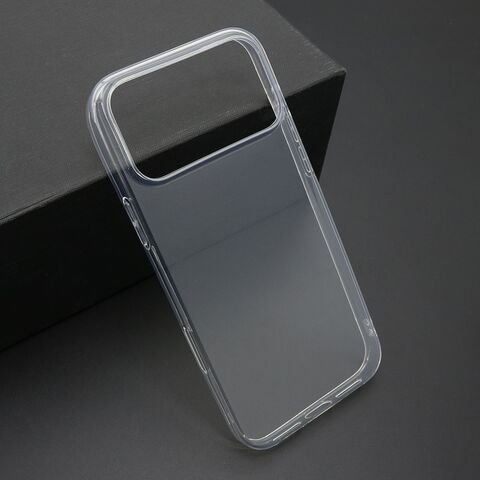 Zastitna ultra tanka (skin) maska / futrola PROTECT - iPhone 17 Pro Max (6.9) providna (bela) (MS).