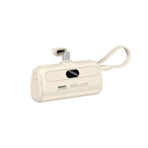 Univerzalna Back Up Baterija REMAX RPP-76 fast charging Type-C 5000mAh beli (white) (MS).