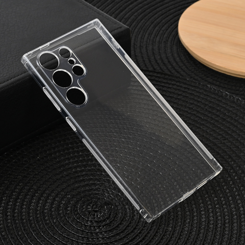 Zastitna silikonska maska (futrola) Ultra Thin with pluggy - Samsung S928B Galaxy S24 Ultra Transparent.