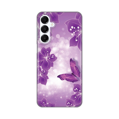 Zastitna silikonska maska (futrola) PRINT - Samsung A165F Galaxy A16 Butterfly and Flowers.