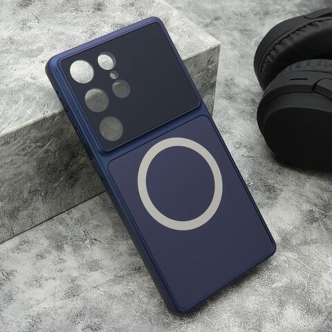 Zastitna maska (futrola) DEFINE MagSafe - Samsung S938 Galaxy S25 Ultra 5G plava (MS).