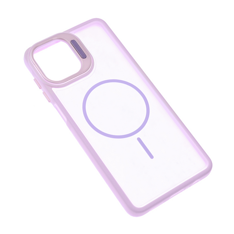 Zastitna maska (futrola) Magsafe Pastel Pop - Samsung A075F Galaxy A07 ljubicasta.