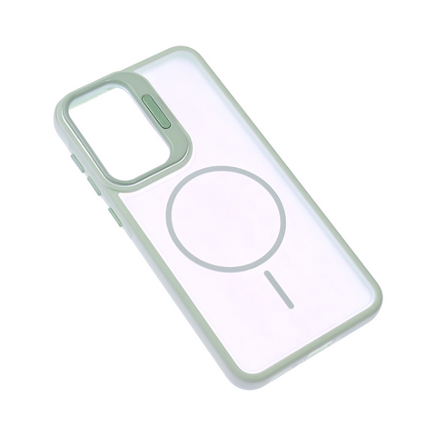 Zastitna maska (futrola) Magsafe Pastel Pop - Samsung A566 Galaxy A56 5G zelena.