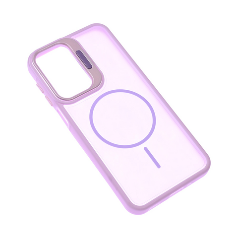 Zastitna maska (futrola) Magsafe Pastel Pop - Samsung A175 Galaxy A17 ljubicasta.