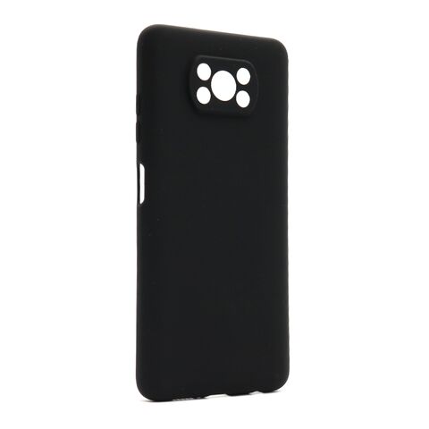 Zastitna maska (futrola) GENTLE COLOR - Xiaomi Poco X3 / POCO X3 NFC crna (MS).