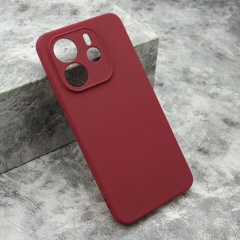 Zastitna maska (futrola) GENTLE COLOR - Xiaomi Redmi Note 14 4G (Global) bordo (MS).