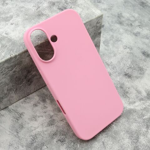 Zastitna maska (futrola) GENTLE COLOR - iphone 16 (6.1) roze (MS).