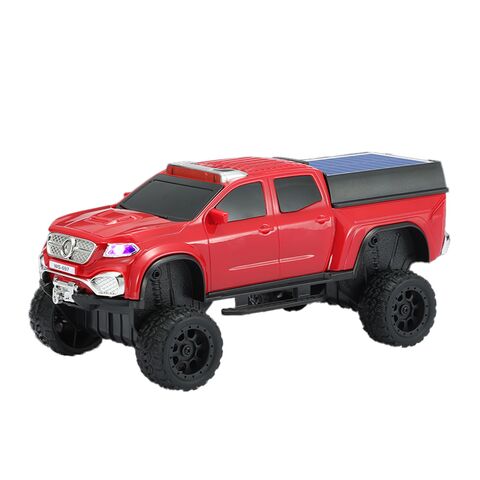 Zvucnik bluetooth WS-697 sa solarnim punjenjem auto crveni (MS).