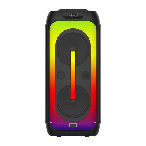 Zvucnik Bluetooth MP-2185 CARNIVAL double 8inch sa dva mikrofona crni (MS).