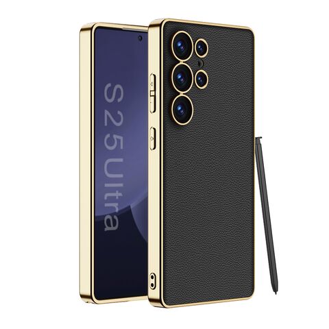 Zastitna maska (futrola) S GOLD LINE - Samsung S938 Galaxy S25 Ultra 5G crna (GKK case) (MS).