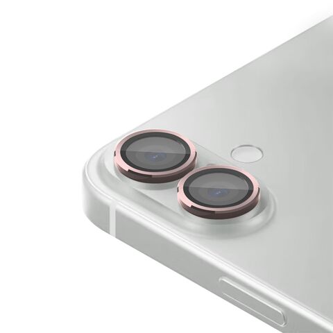 Folija - zastitu kamere RING za iPhone 16 (6.1)/16 Plus (6.7) pink (MS).