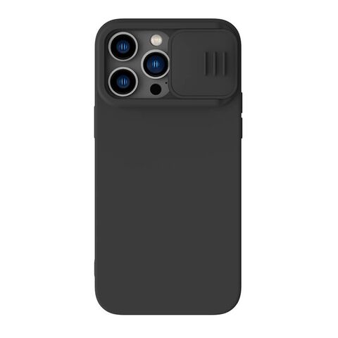 Zastitna maska (futrola) Nillkin Cam Shield Silky - iPhone 14 Pro Max (6.7) crna (MS).