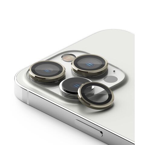 Folija - zastitu kamere RING za iPhone 16 Pro (6.3)/16 Pro Max (6.9) titanium gray (MS).