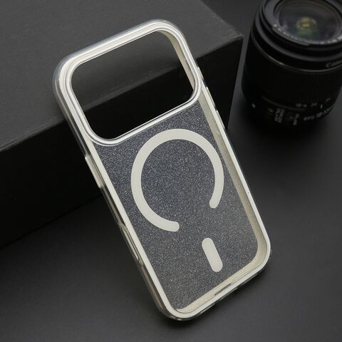 Zastitna maska (futrola) CRYSTAL MagSafe - iPhone 17 Pro bela (MS).