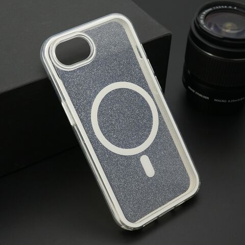 Zastitna maska (futrola) CRYSTAL MagSafe - iPhone 16e bela (MS).