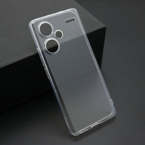 Zastitna ultra tanka (skin) maska / futrola PROTECT - Xiaomi Redmi Note 13 Pro Plus 5G providna (bela) (MS).