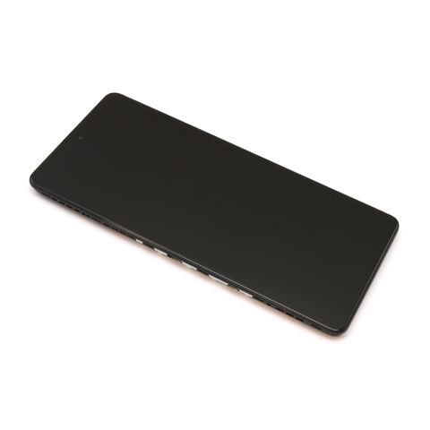 LCD displej (ekran) - Xiaomi Redmi Note 12 Pro Plus 5G (2022) + Touch screen + okvir crni Full ORG EU (560001M16U00) (MS).