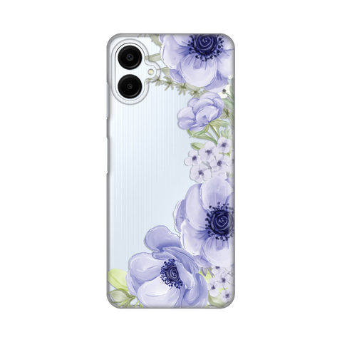 Zastitna ultra tanka (skin) maska / futrola PRINT - Samsung A065F Galaxy A06 Blue Roses.