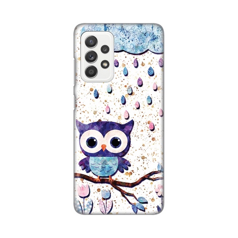Zastitna ultra tanka (skin) maska / futrola PRINT - Samsung A525 Galaxy A52 4G/A526 Galaxy A52 5G/A528B Galaxy A52s 5G Owl.