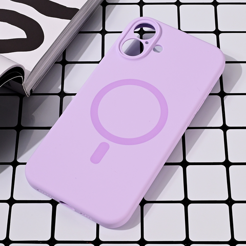 Zastitna maska (futrola) Magsafe Pure color - iPhone 16 Plus 6.7 lila.