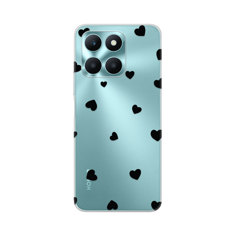 Zastitna ultra tanka (skin) maska / futrola PRINT - Huawei Honor X6a Hearts.