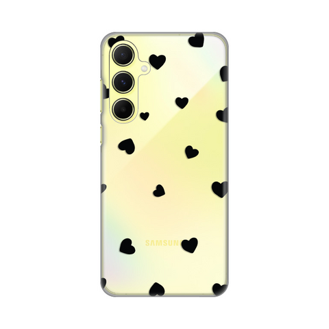 Zastitna ultra tanka (skin) maska / futrola PRINT - Samsung A556 Galaxy A55 5G Hearts.